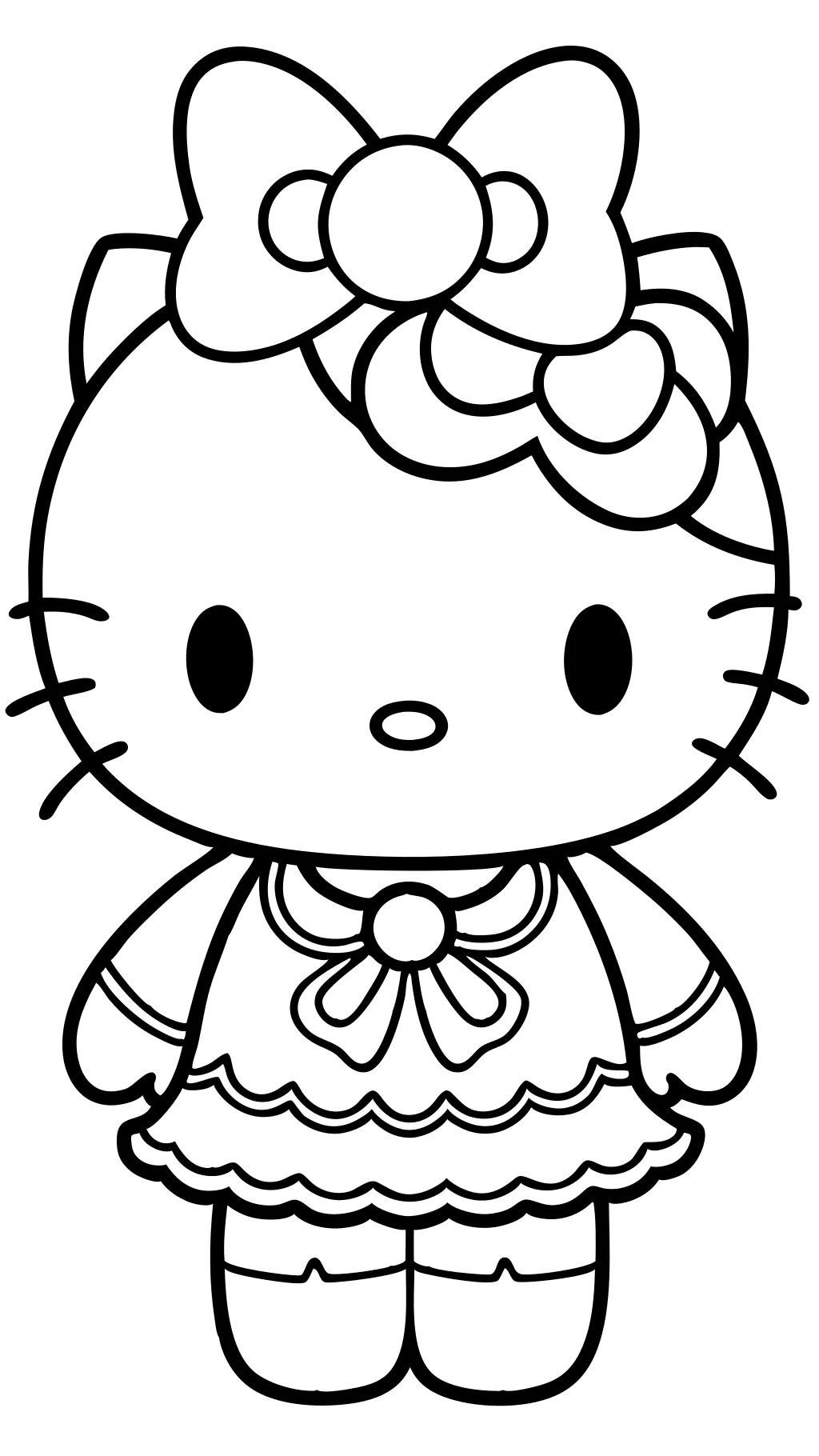 sanrio coloring pages free